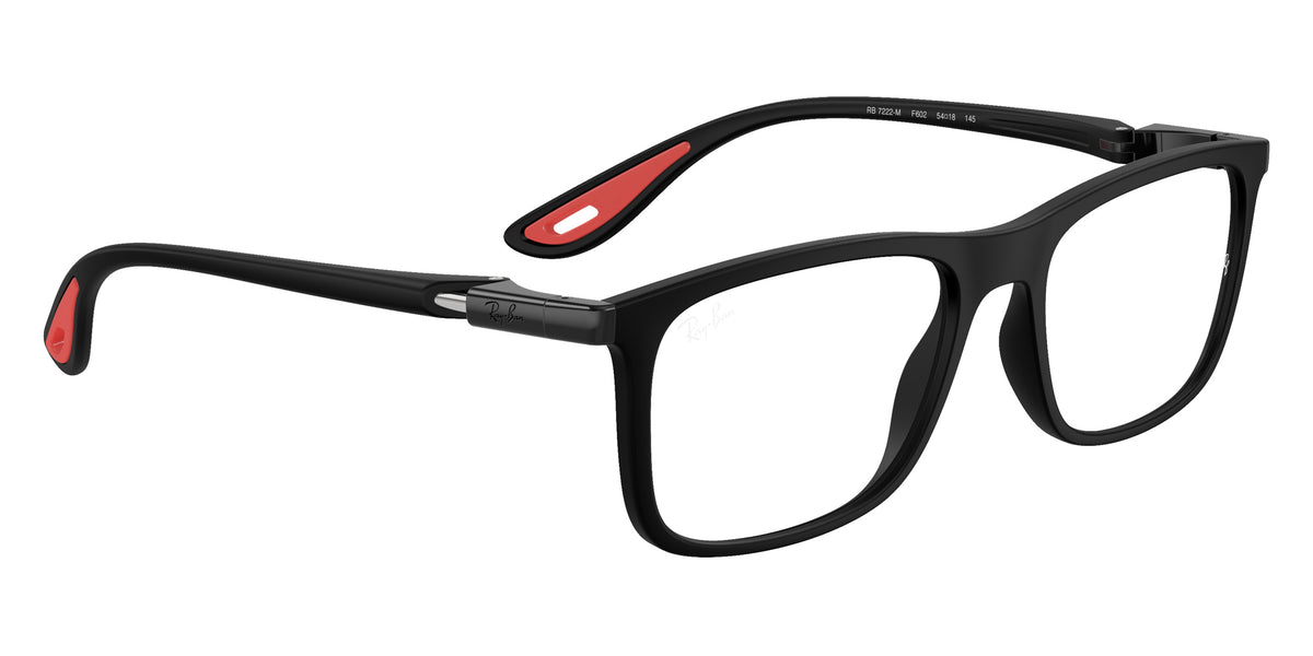 Ray-Ban RB7222M Scuderia Ferrari Collection F602 54 - Black #id:rx7222mf602_s:100120