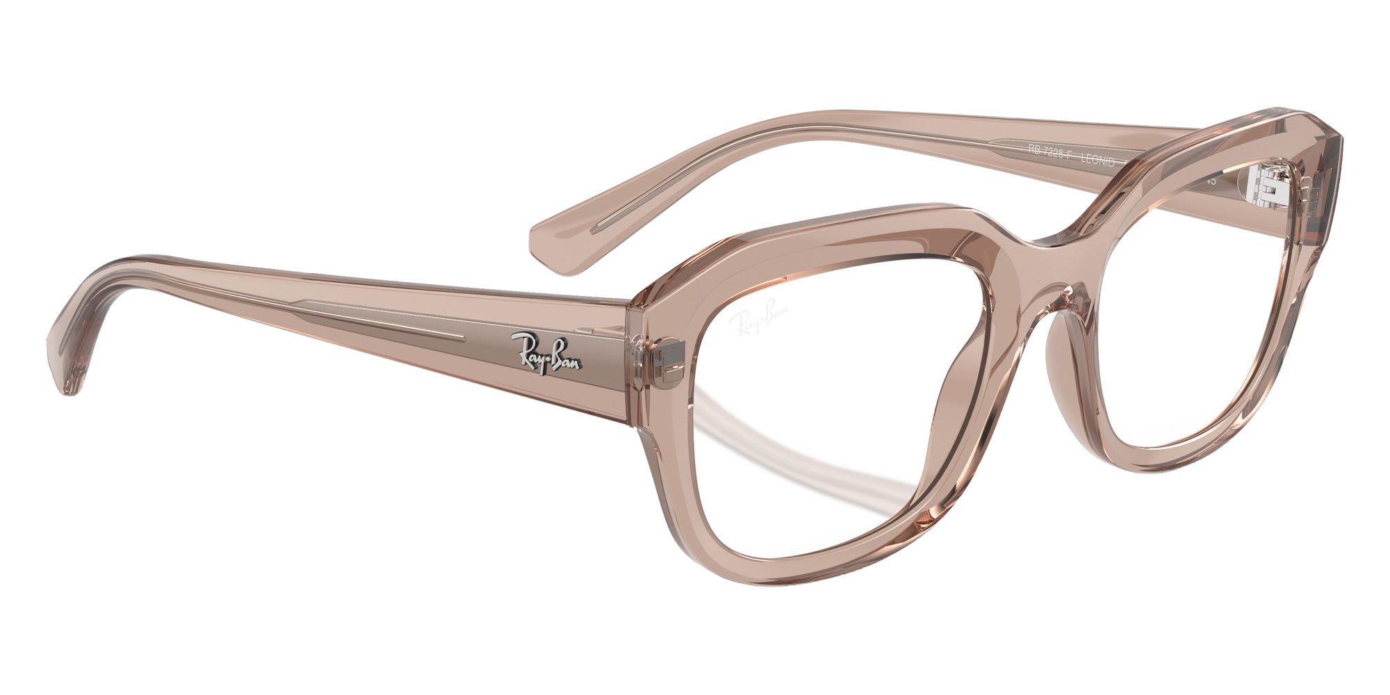 Ray-Ban RB7225F Leonid 8317 54 - Transparent Light Brown #id:rx7225f8317_s:100120