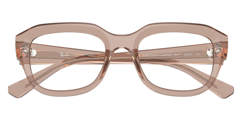 Ray-Ban RB7225F Leonid 8317 54 - Transparent Light Brown #id:rx7225f8317_s:100125