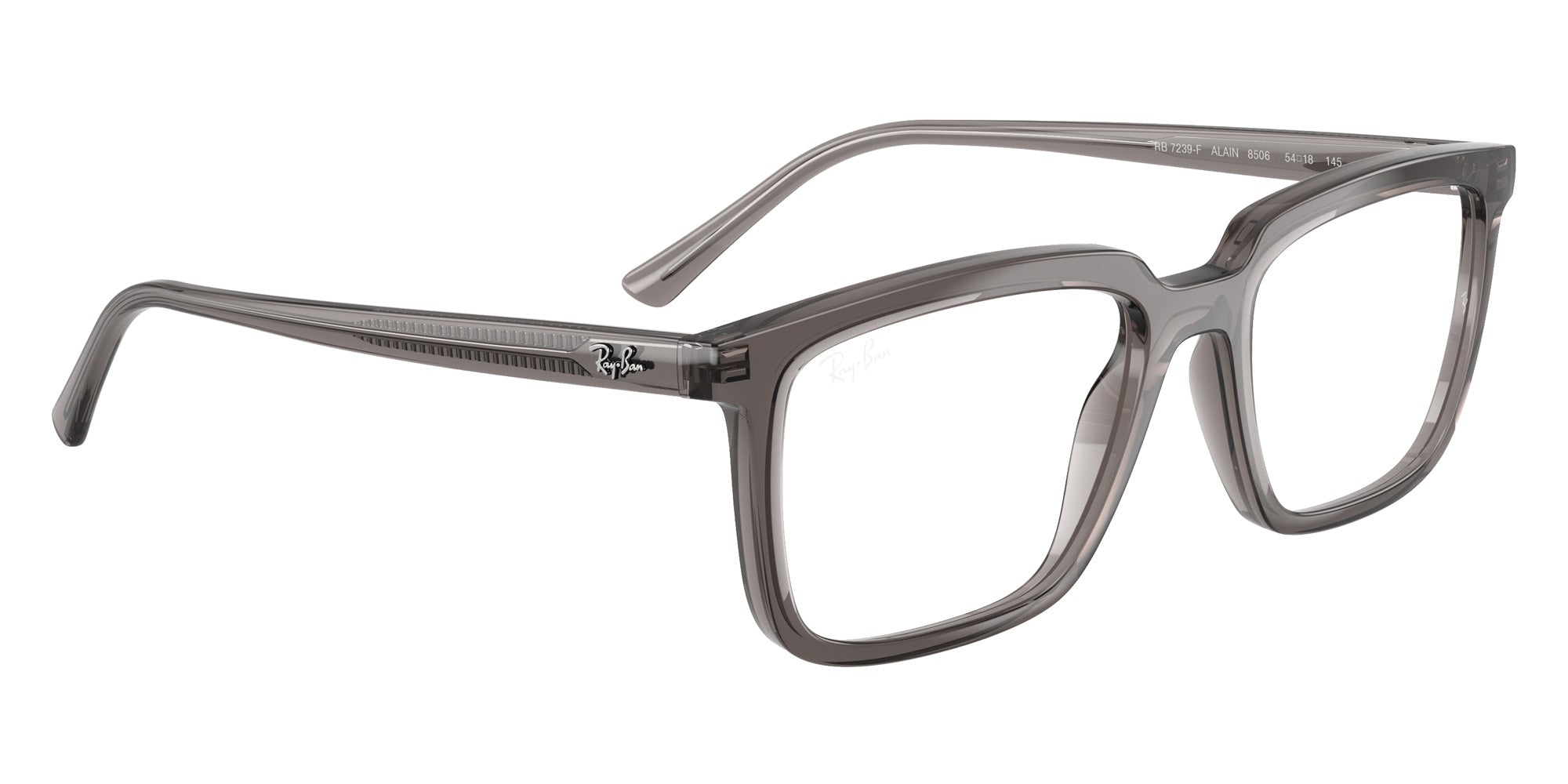 Ray-Ban RB7239 Alain 8506 52 - Transparent Gray #id:rx72398506_s:104120