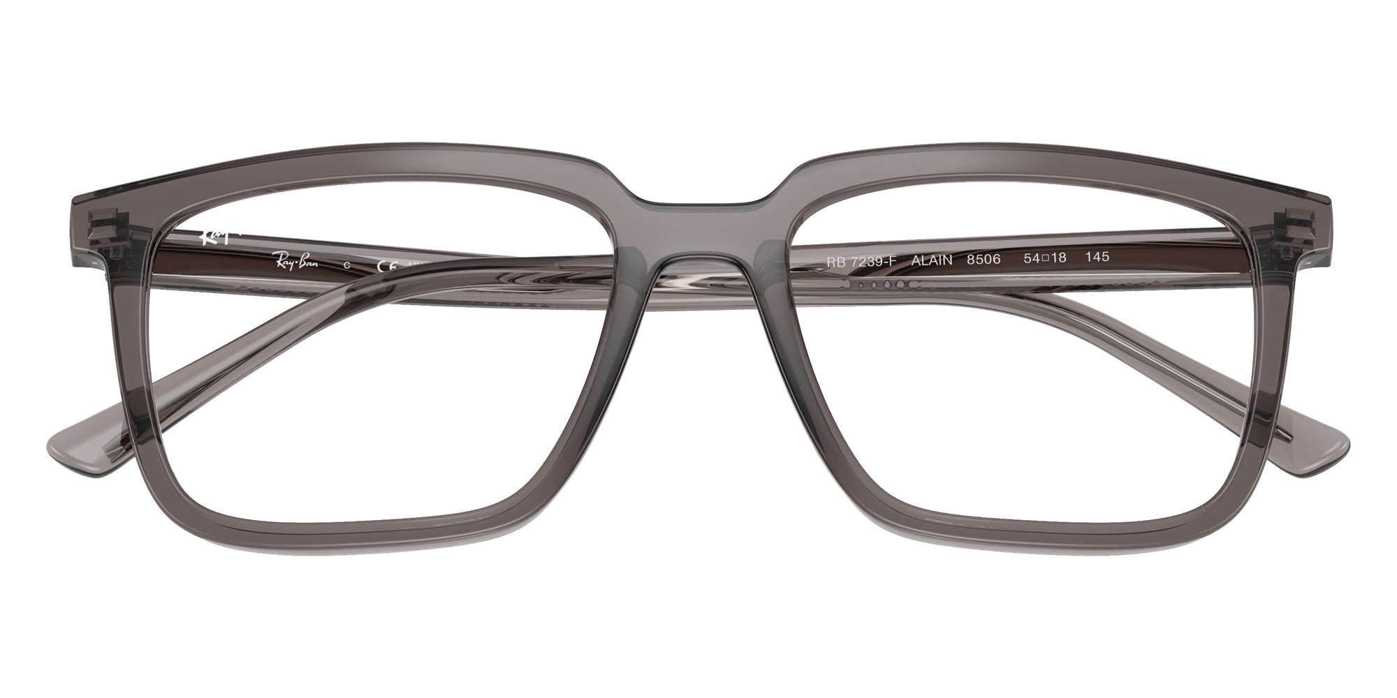 Ray-Ban RB7239 Alain 8506 52 - Transparent Gray #id:rx72398506_s:104125