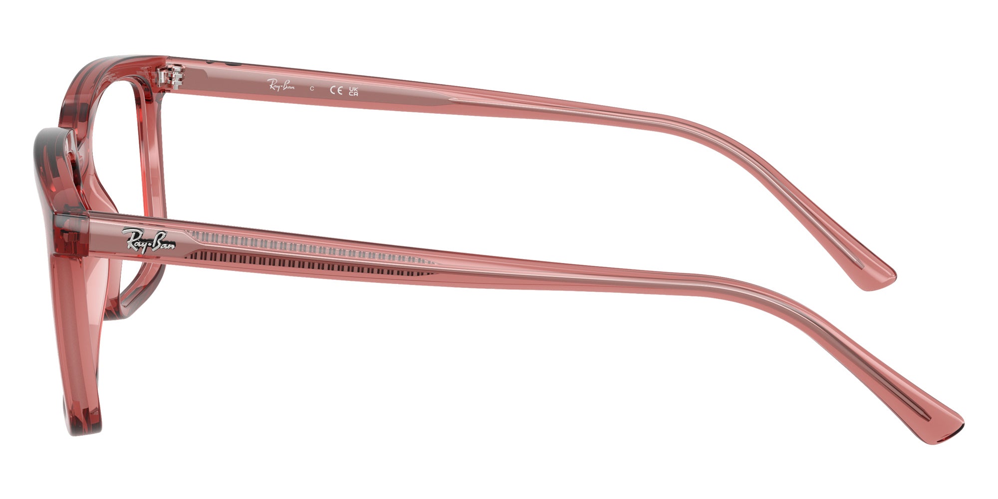 Ray-Ban RB7239 Alain 8510 52 - Transparent Red #id:rx72398510_s:108110