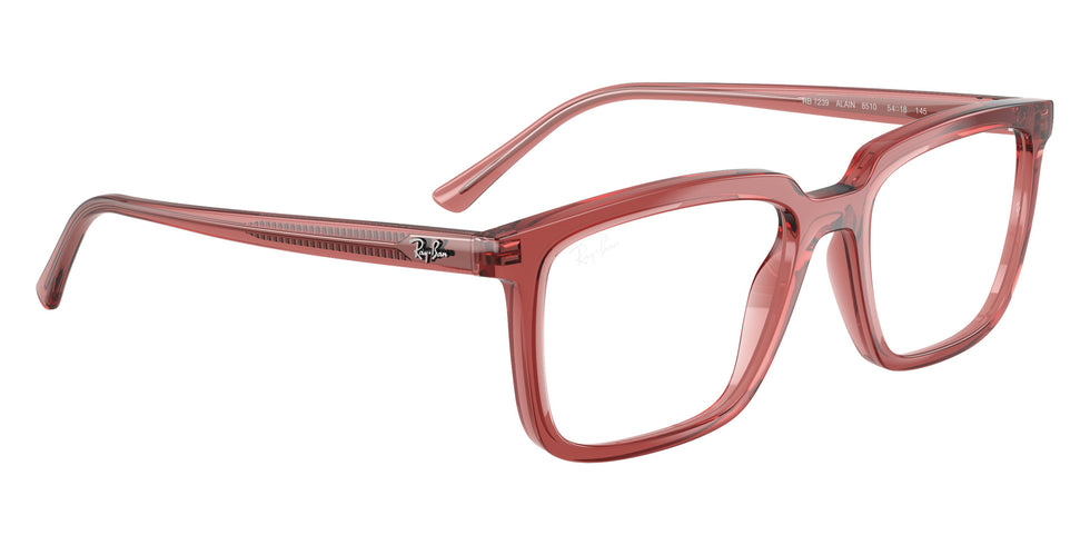 Ray-Ban RB7239 Alain 8510 52 - Transparent Red #id:rx72398510_s:108120