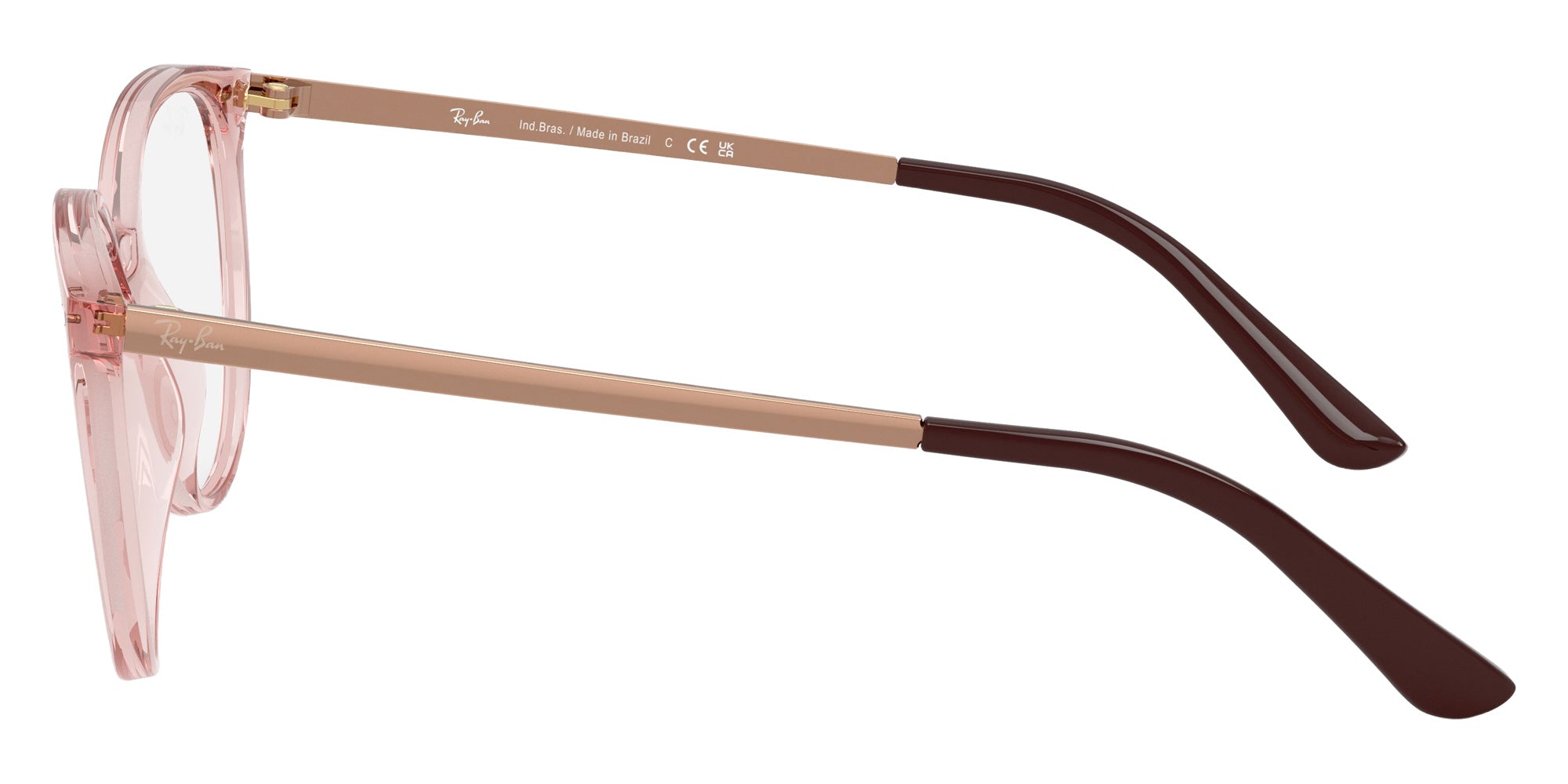Ray-Ban RB7246L 5935 53 - Shiny Translucent Pink #id:rx7246l5935_s:102110
