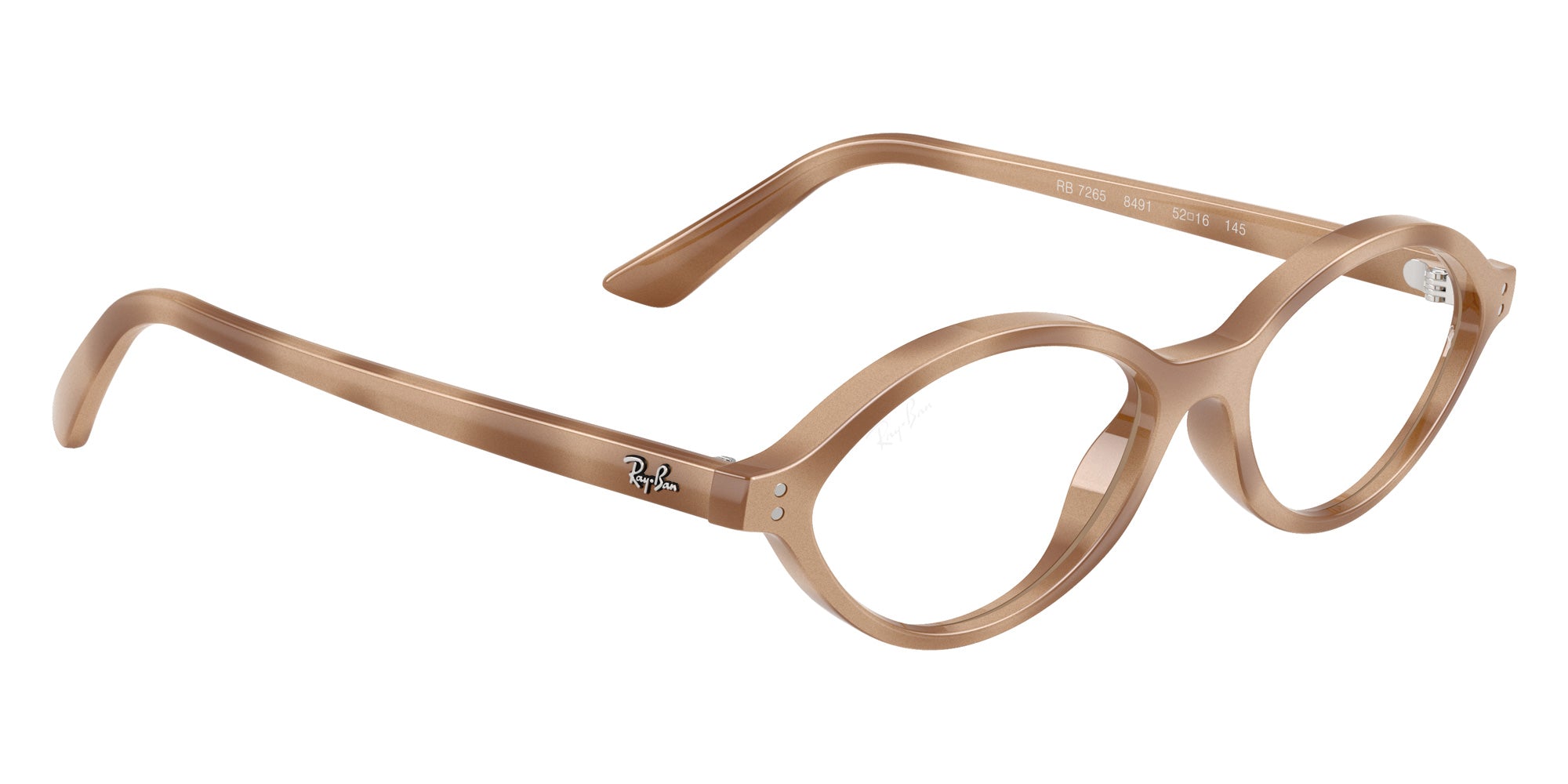 Ray-Ban RB7265 Romy Bio-Based 8491 52 - Cream Havana #id:rx72658491_s:116120