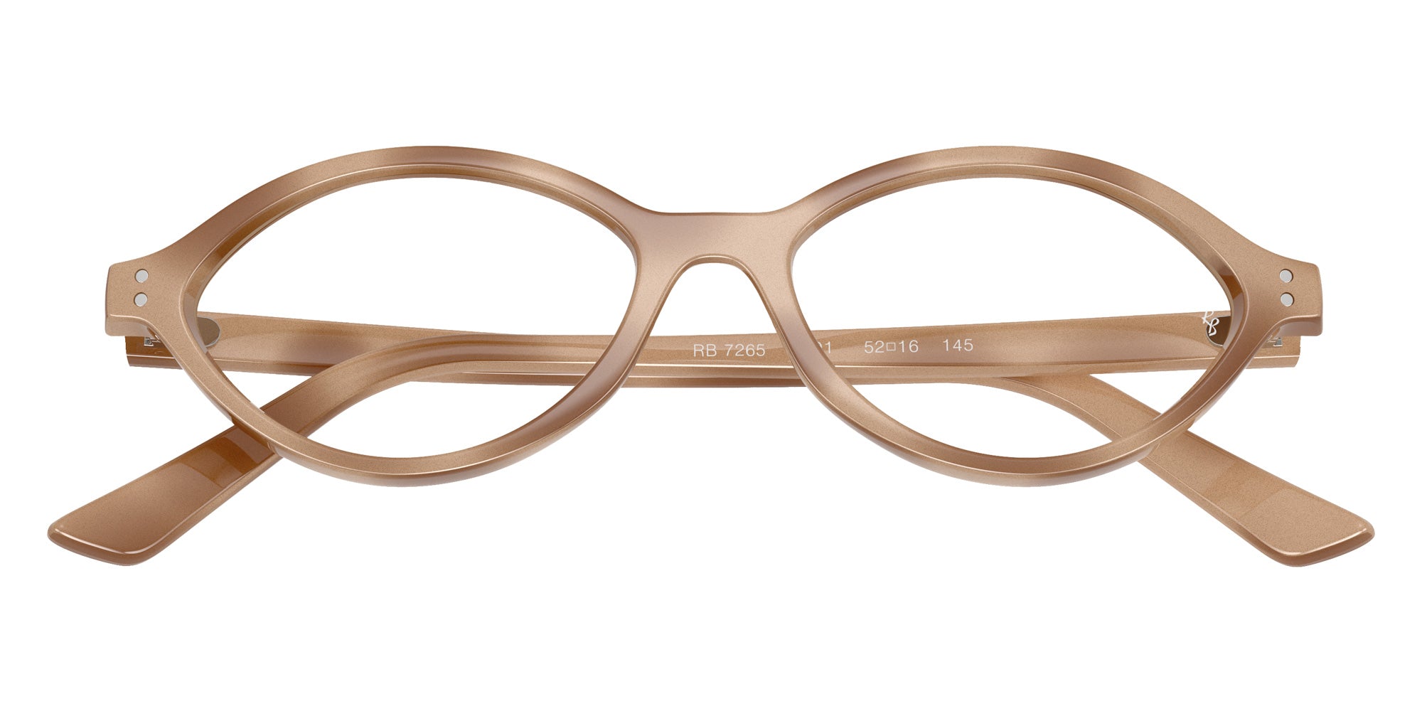 Ray-Ban RB7265 Romy Bio-Based 8491 52 - Cream Havana #id:rx72658491_s:116125