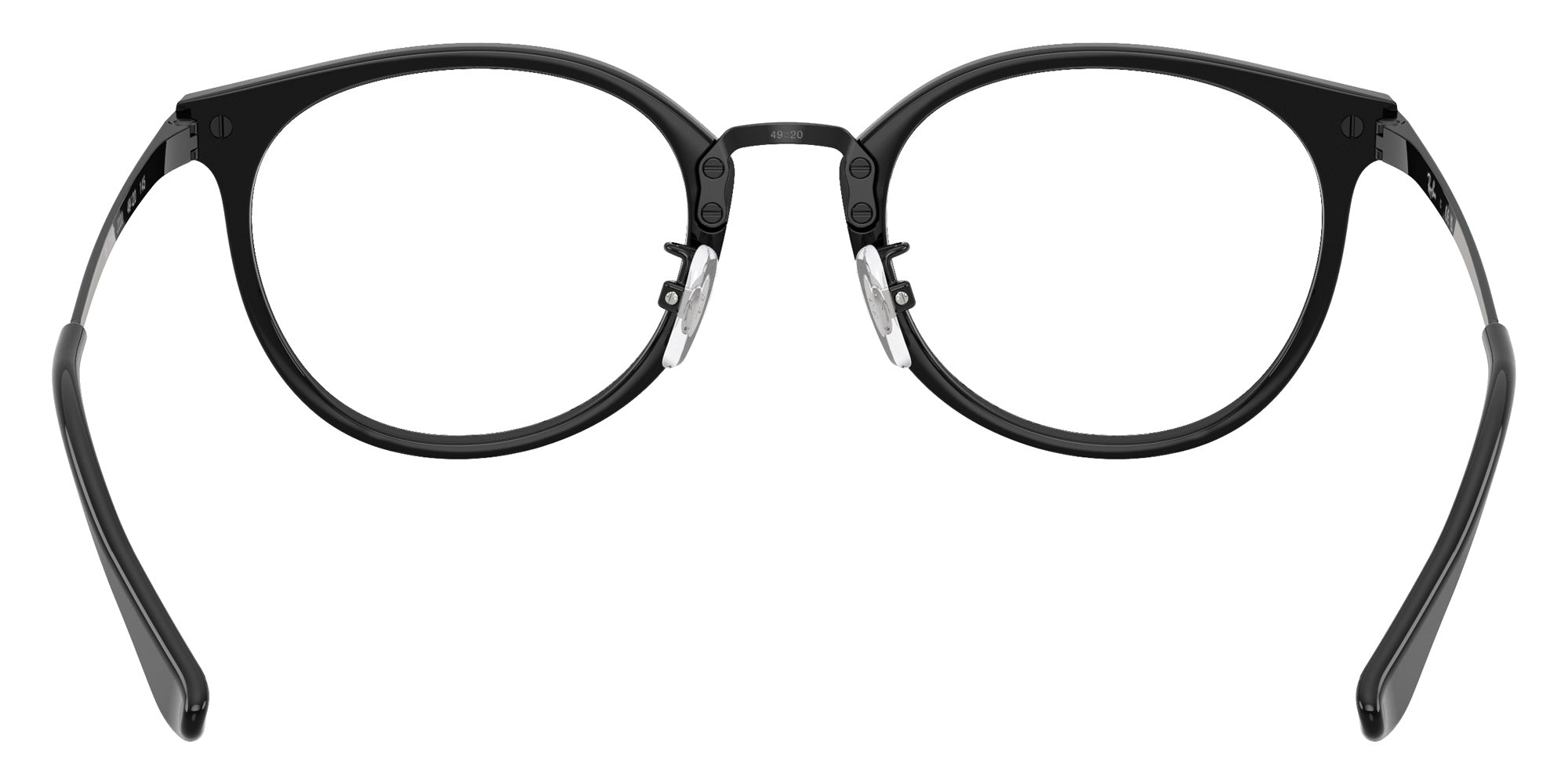 RAY-BANレイバンRX7266D-2000ライトグレー偏光サングラス Ray-Ban RB7266D Wayfarer Eyeglasses | EyeOns.com