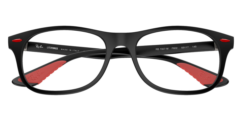 Ray-Ban RB7307M Scuderia Ferrari F602 52 - Black #id:rx7307mf602_s:100125