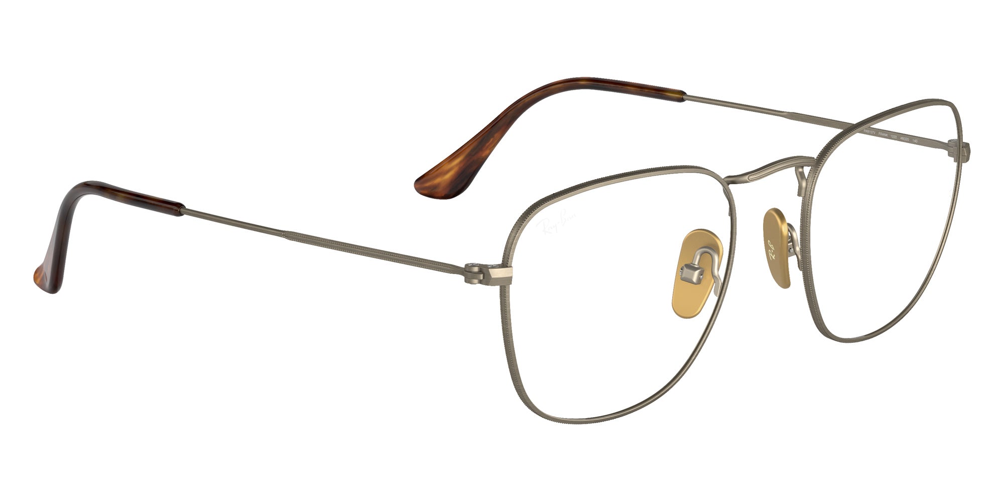 Ray-Ban RB8157V Frank Titanium 1222 51 - Demigloss Antique Gold #id:rx8157v1222_s:100120