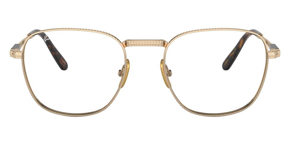 Ray-Ban RB8258V Frank II Titanium 1220 48 - Arista Gold #id:rx8258v1220_s:100100
