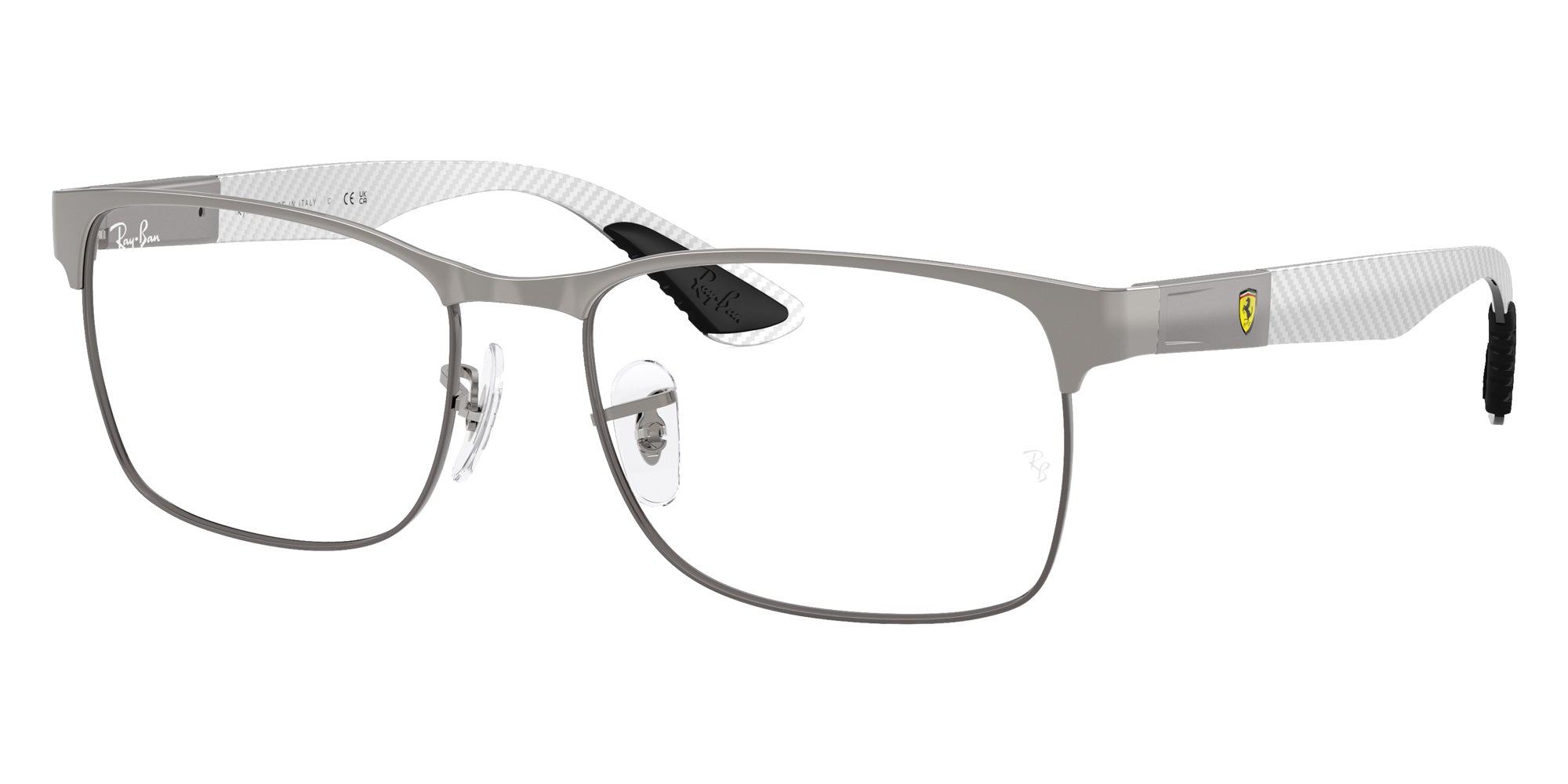 Ray-Ban RB8425M Scuderia Ferrari Collection F099 53 - Matte Gray/Gunmetal #id:rx8425mf099_s:104105
