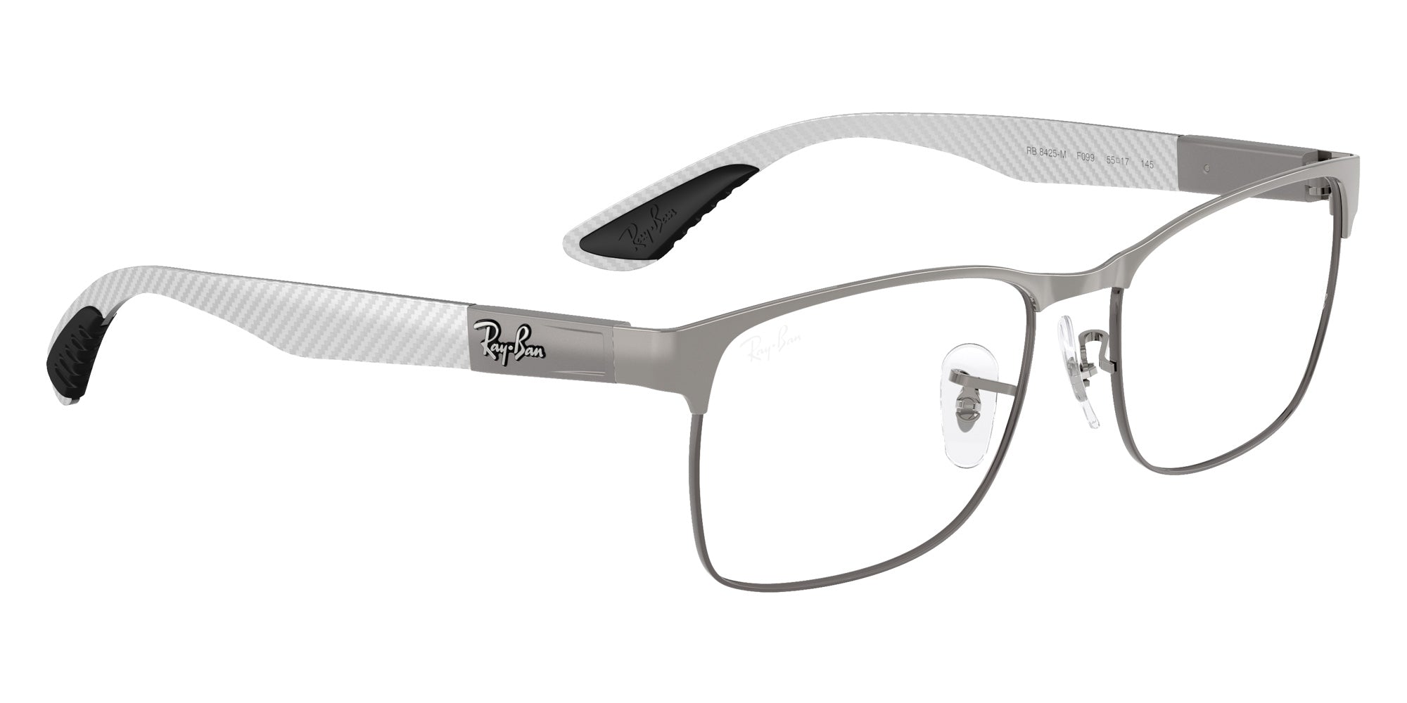 Ray-Ban RB8425M Scuderia Ferrari Collection F099 53 - Matte Gray/Gunmetal #id:rx8425mf099_s:104120