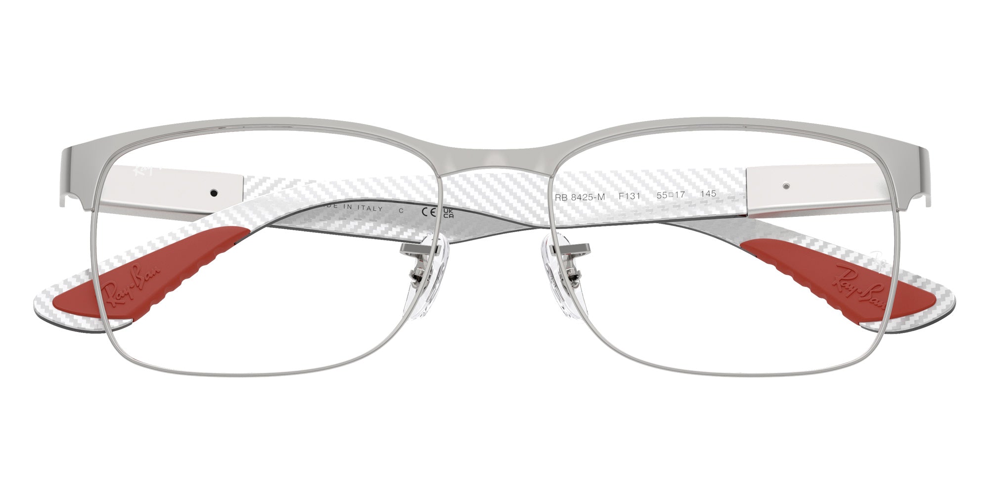 Ray-Ban RB8425M Scuderia Ferrari Collection F131 53 - Silver #id:rx8425mf131_s:112125