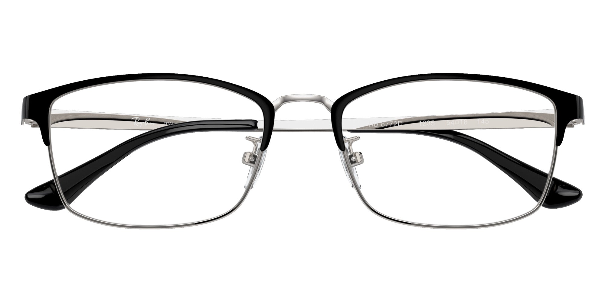Ray-Ban RB8772D Titanium 1235 54 - Black on Silver #id:rx8772d1235_s:102125
