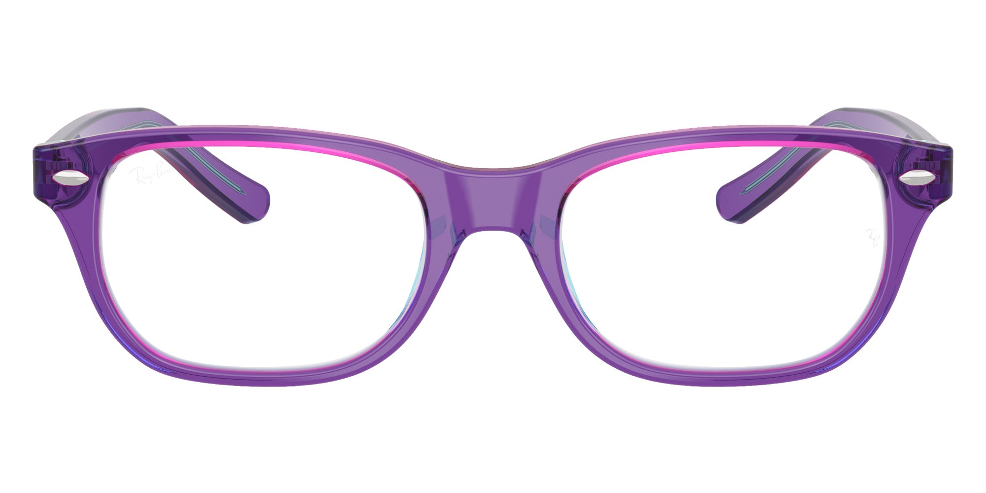 Ray-Ban RB1555F 3997 48 - Transparent Violet & Light Blue #id:ry1555f3997_s:100100