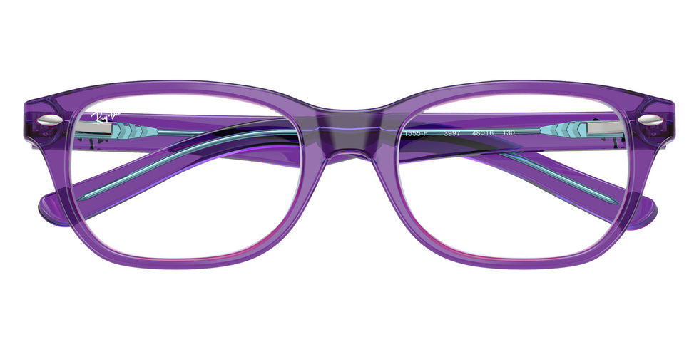 Ray-Ban RB1555F 3997 48 - Transparent Violet & Light Blue #id:ry1555f3997_s:100125