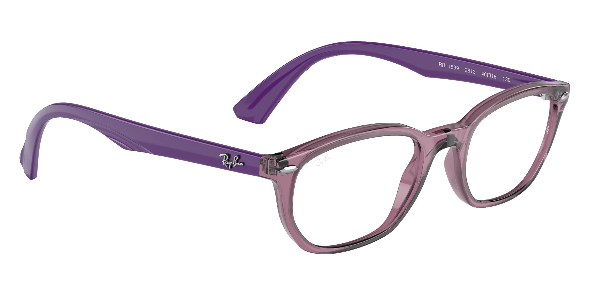 Ray-Ban RB1599 3813 46 - Transparent Fuchsia #id:ry15993813_s:100120