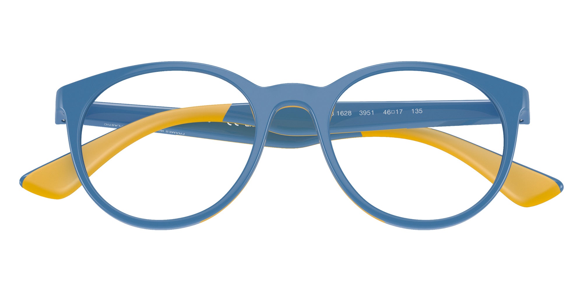 Ray-Ban RB1628 Bio-Based 3951 46 - Light Blue on Yellow #id:ry16283951_s:102125