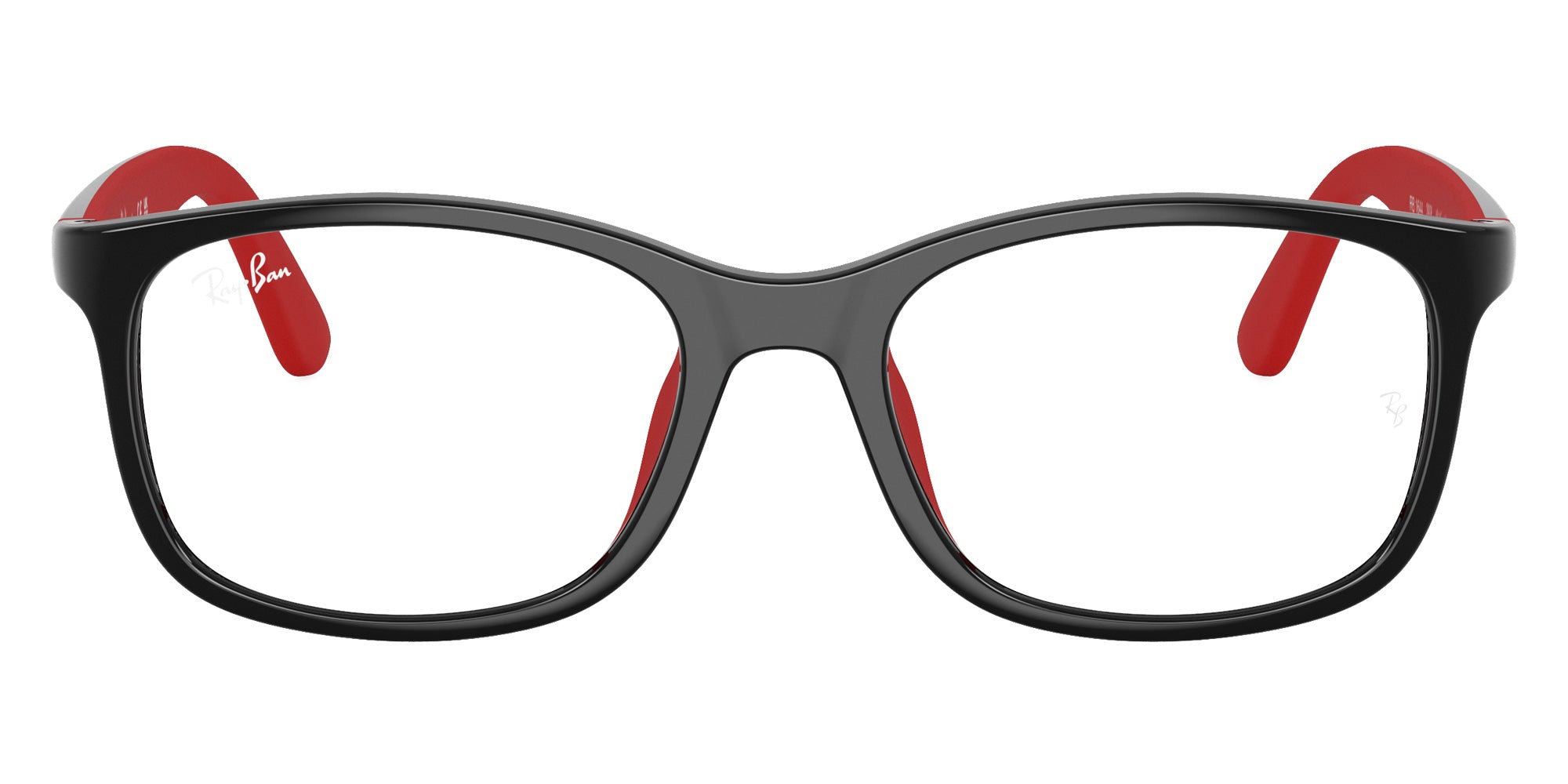 Ray-Ban RB1644 3928 46 - Black on Rubber Red #id:ry16443928_s:100100