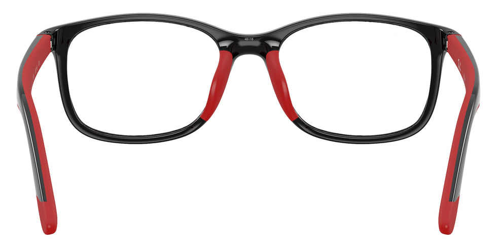 Ray-Ban RB1644 3928 46 - Black on Rubber Red #id:ry16443928_s:100115