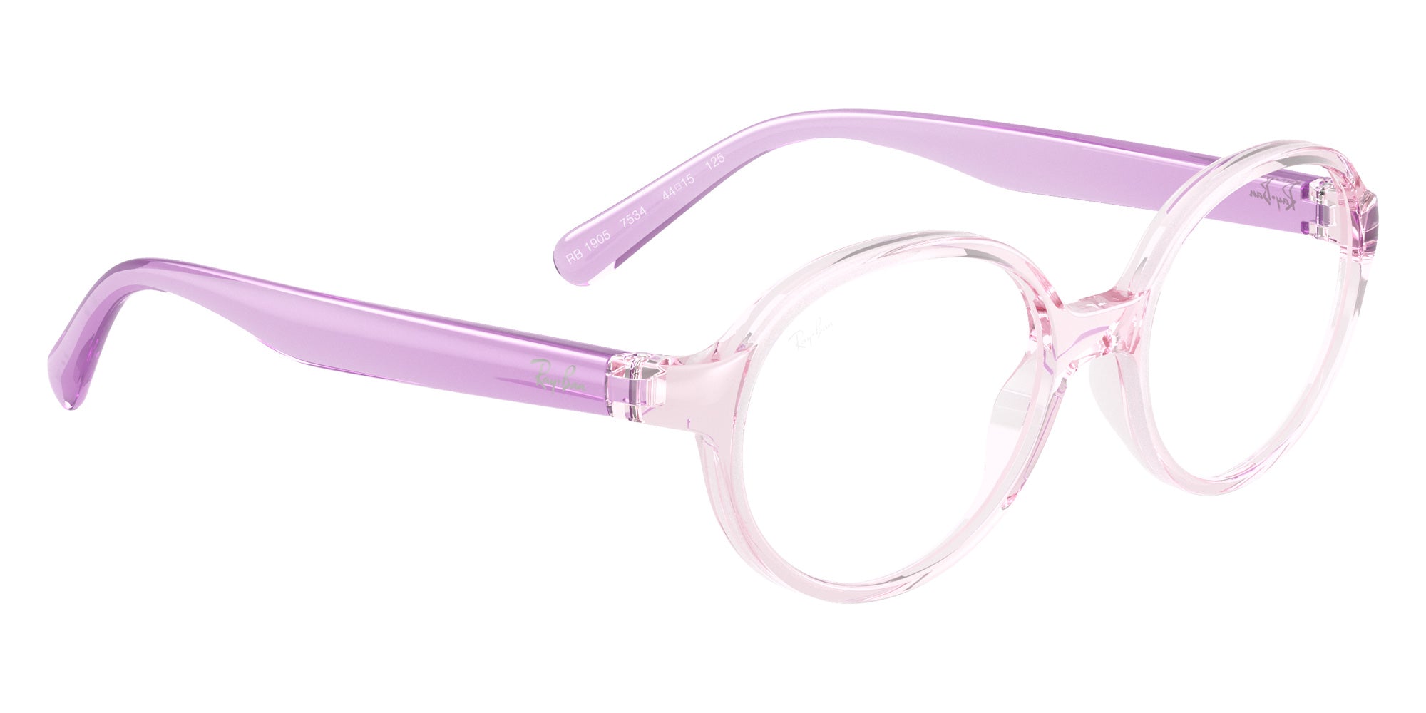 Ray-Ban RB1905 Bio-Based 7534 42 - Transparent Pink #id:ry19057534_s:100120