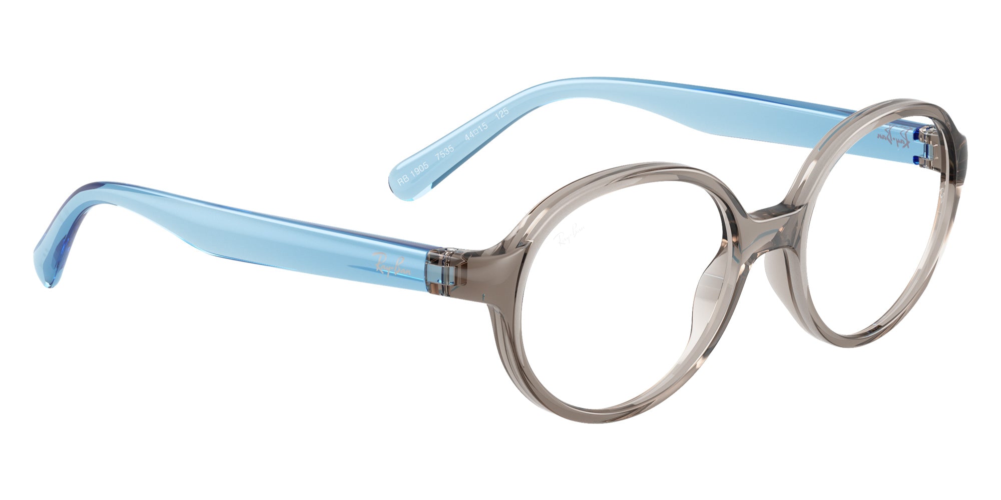 Ray-Ban RB1905 Bio-Based 7535 44 - Transparent Gray #id:ry19057535_s:104120