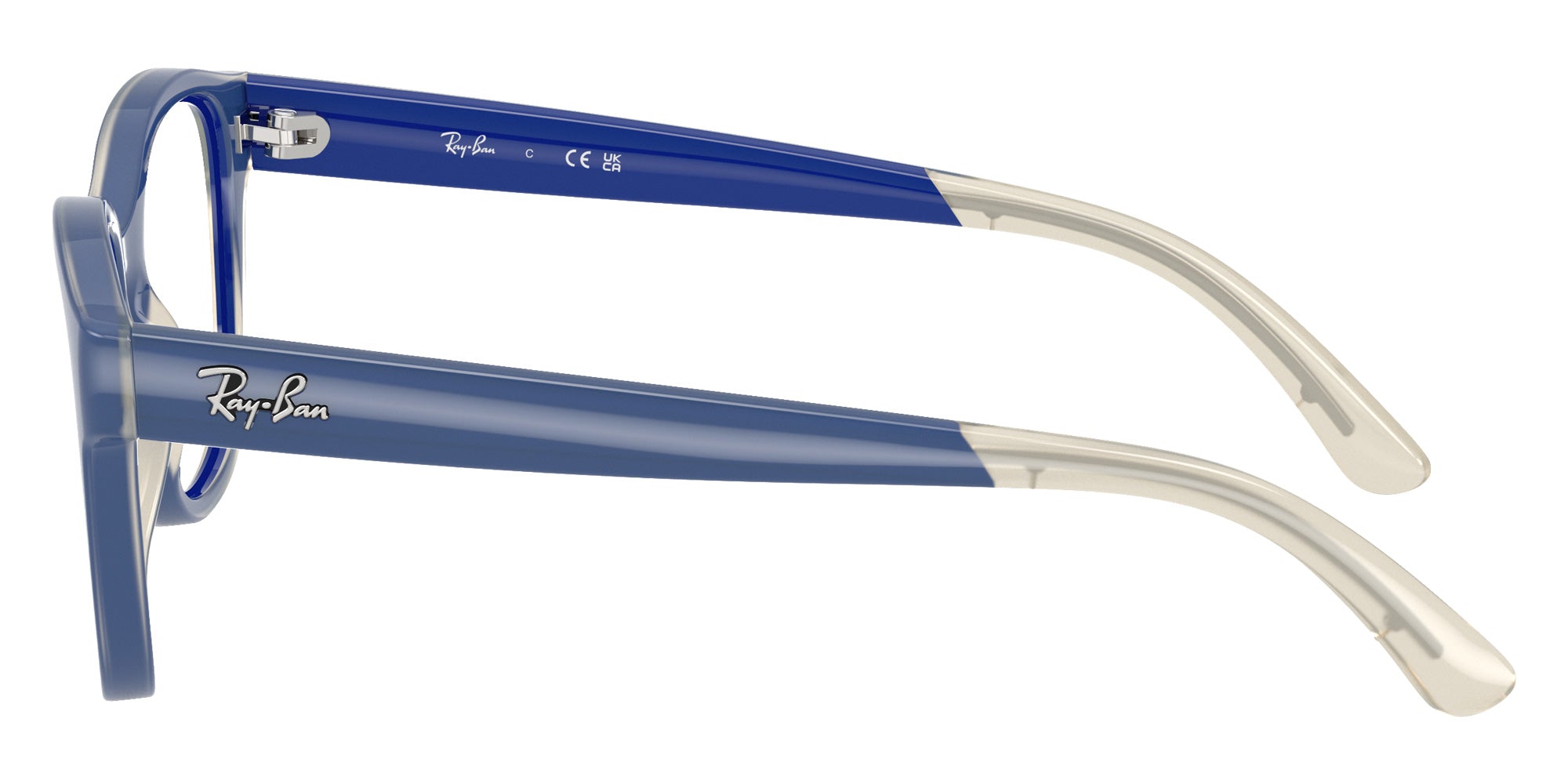 Ray-Ban RB1950 Bio-Based 7203 44 - Blue on Transparent #id:ry19507203_s:102110