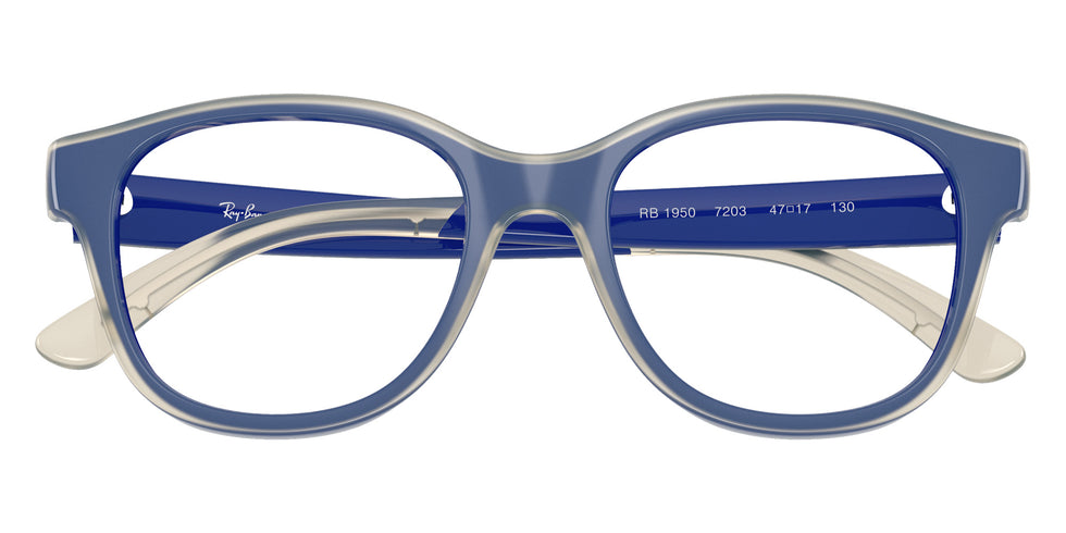 Ray-Ban RB1950 Bio-Based 7203 44 - Blue on Transparent #id:ry19507203_s:102125