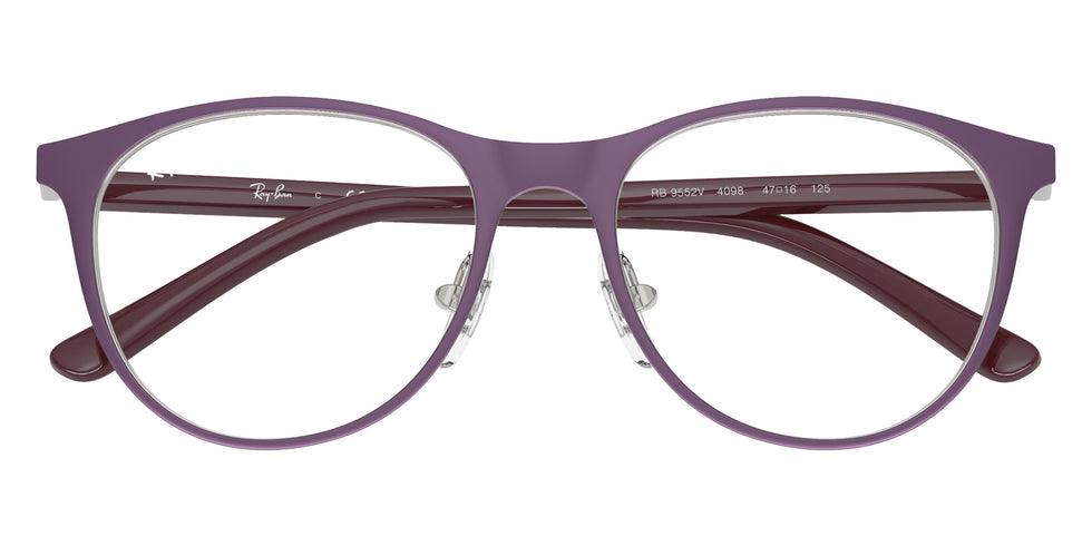 Ray-Ban RB9552V 4098 47 - Matte Violet on Silver #id:ry9552v4098_s:102125