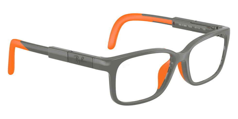 Ray-Ban RBA1980 Bio-Based 7533 45 - Gray & Orange #id:rya19807533_s:110120