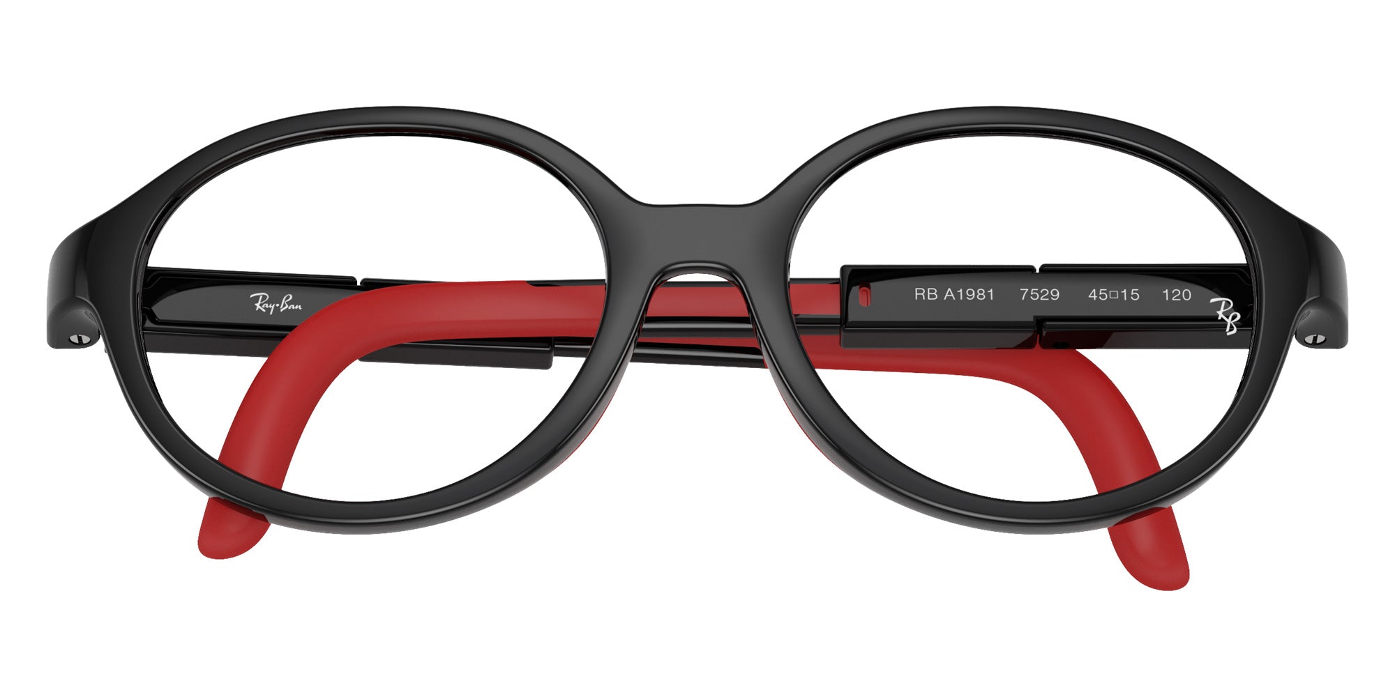 Ray-Ban RBA1981 Bio-Based 7529 43 - Black & Red #id:rya19817529_s:100125