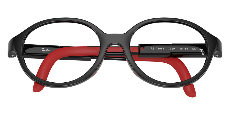 Ray-Ban RBA1981 Bio-Based 7529 43 - Black & Red #id:rya19817529_s:100125