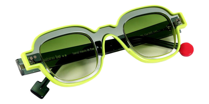 Sabine Be Be Artist Line Sun 537 45 - Khaki Gradient Shiny/Yellow Fluorescent Shiny #id:sbebeartistlinesun537_s:102100