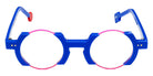 Sabine Be Be Balloon 717 44 - Blue Majorelle Shiny/Rose Fluorescent Satin #id:sbebeballoon717_s:102110