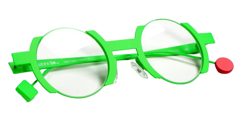Sabine Be Be Balloon Slim 130 44 - Green Fluorescent Satin #id:sbebeballoonslimt44130_s:116100