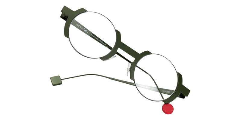 Sabine Be Be Balloon Slim 206 44 - Khaki Satin #id:sbebeballoonslimt44206_s:124120