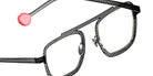 Sabine Be Be Boyish Hole 859 52 - Black Shiny/Palladium Polished #id:sbebeboyishhole859_s:100115