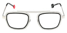 Sabine Be Be Boyish Hole 860 52 - Palladium Polished/Black Satin #id:sbebeboyishhole860_s:102110