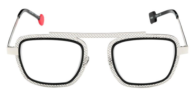 Sabine Be Be Boyish Hole 860 52 - Palladium Polished/Black Satin #id:sbebeboyishhole860_s:102110