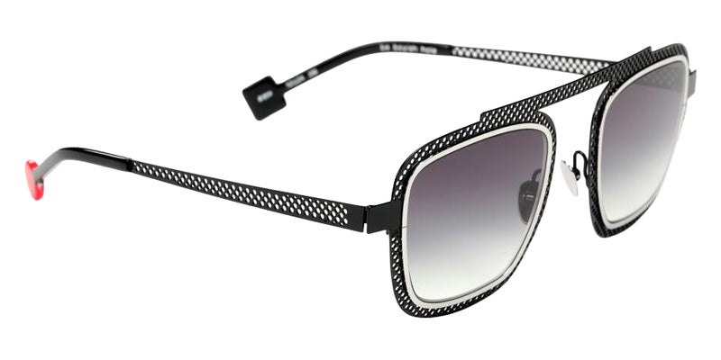 Sabine Be Be Boyish Hole Sun 859 52 - Black Shiny/Palladium Polished #id:sbebeboyishholesun859_s:104105