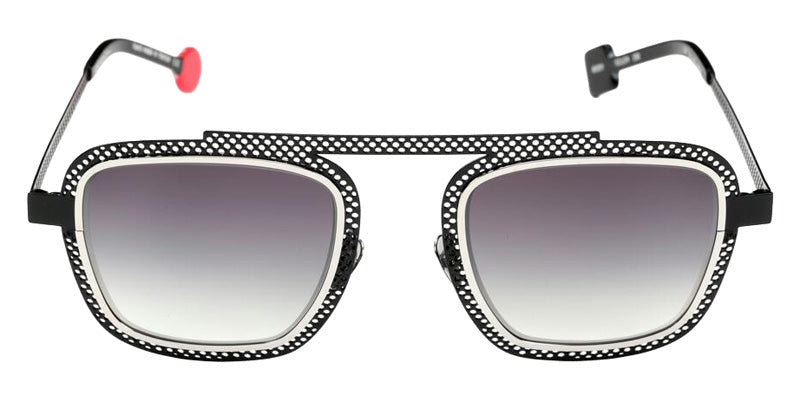 Sabine Be Be Boyish Hole Sun 859 52 - Black Shiny/Palladium Polished #id:sbebeboyishholesun859_s:104110