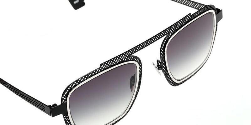 Sabine Be Be Boyish Hole Sun 859 52 - Black Shiny/Palladium Polished #id:sbebeboyishholesun859_s:104115