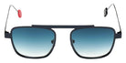 Sabine Be Be Boyish Sun 135 50 - Blue Marine Satin #id:sbebeboyishsun135_s:102110
