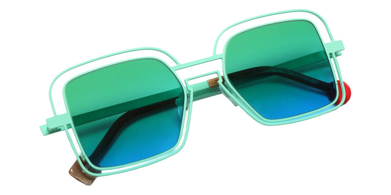 Sabine Be Be Clush Wire Sun 125 53 - Turquoise Satin #id:sbebeclushwiresun125_s:100100