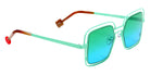 Sabine Be Be Clush Wire Sun 125 53 - Turquoise Satin #id:sbebeclushwiresun125_s:100105