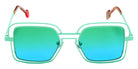 Sabine Be Be Clush Wire Sun 125 53 - Turquoise Satin #id:sbebeclushwiresun125_s:100110