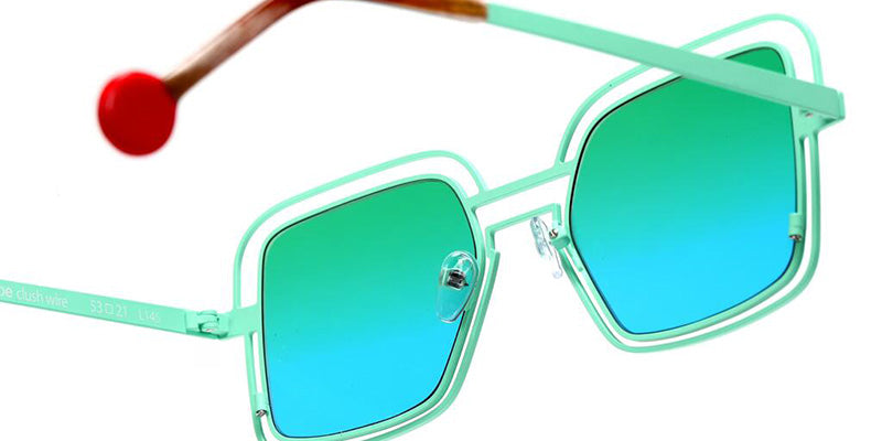Sabine Be Be Clush Wire Sun 125 53 - Turquoise Satin #id:sbebeclushwiresun125_s:100115