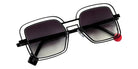 Sabine Be Be Clush Wire Sun 762 53 - Black Shiny #id:sbebeclushwiresun762_s:112100