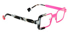 Sabine Be Be Cubic 407 44 - Horn Shiny/Rose Fluorescent Satin #id:sbebecubic407_s:100105