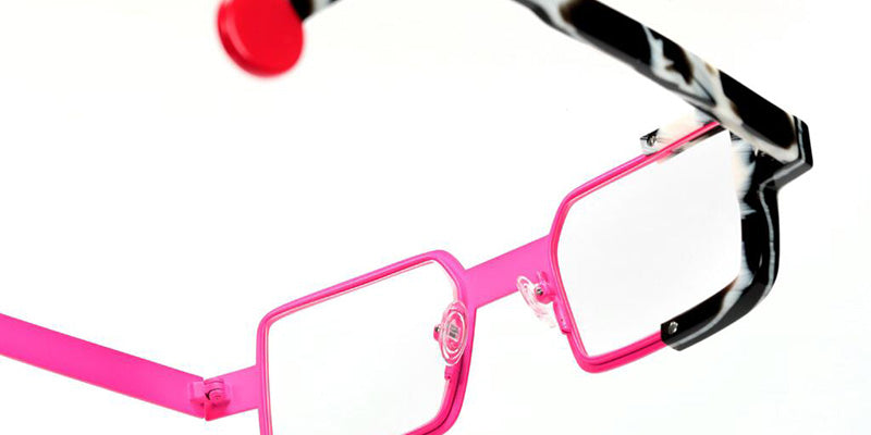 Sabine Be Be Cubic 407 44 - Horn Shiny/Rose Fluorescent Satin #id:sbebecubic407_s:100115